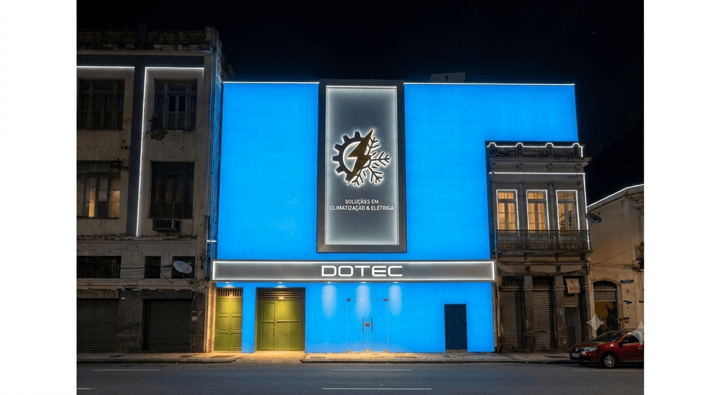 Fachada da loja DOTEC